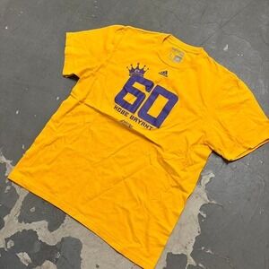Adidas Lakers Kobe Bryant Basketball Shirt 60 Point Celebration Size Large